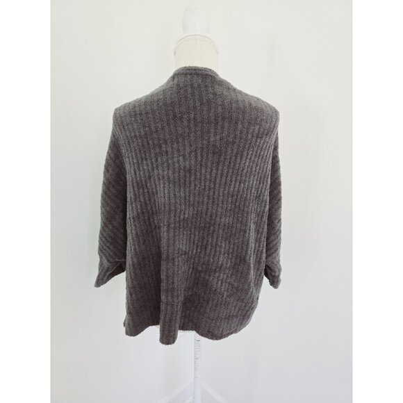 Barefoot Dreams Cozychic Lite Brown Dolman Sleeves Open Front Cardigan Sweater S - Picture 6 of 8